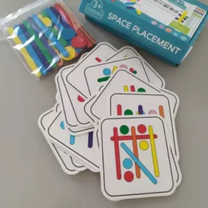 Modtaget Træ Regnbue Stok Puslespil fra kunde L***a.