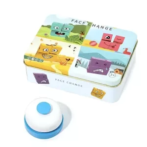 udtrykspuslespil, byggeklodser til ansigtsskift