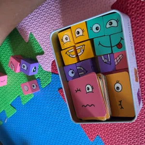 Modtaget Udtryk Puzzle Byggeklodser Spil med Klokke fra kunde S****n.