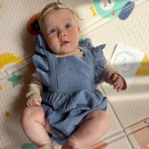 Modtaget Baby Piger Ærmeløs Sparkedragt fra kunde C****a.