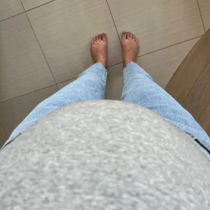 Modtaget Over Bump Maternity Jeans Graviditetsbukser fra kunde M******y.
