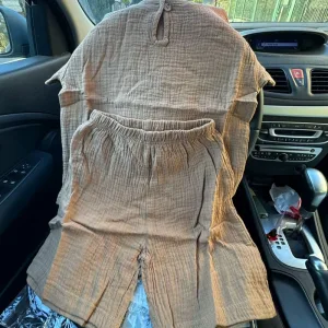 Modtaget Børne Bomuld T-Shirt og Shorts Sæt fra kunde A****c.