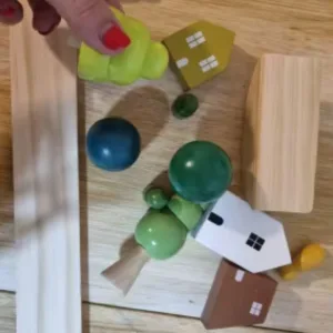 Modtaget Montessori Stabling Legetøj Træklodser fra kunde J***i.