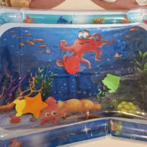 Modtaget oppustelig Tummy Time vandlegetæppe fra kunde B****a.