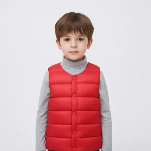 sleeveless puffer jacket