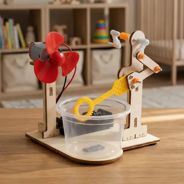 science experiment toy, windmill toy