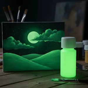fluorescent paint, luminous paint, fluorescent acrylic paint