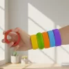 fidget slap bracelet, snap bracelet, slap wristband
