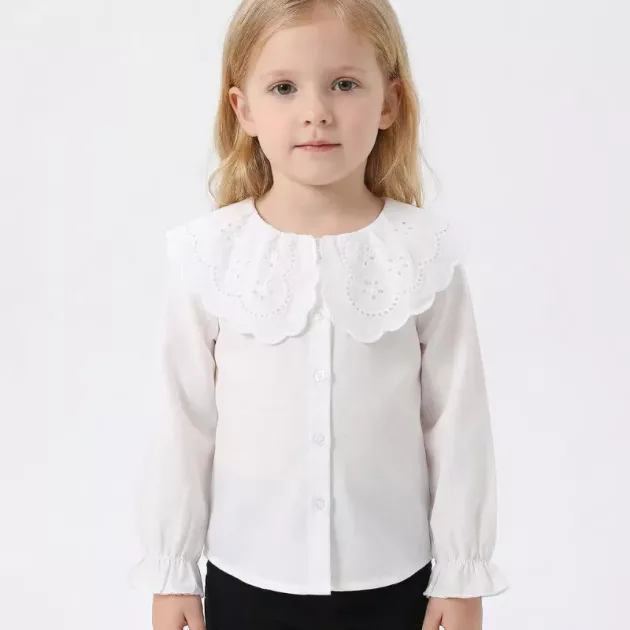 lace collar cardigan