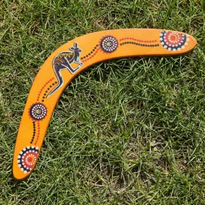 Kangaroo boomerang i træ til børn