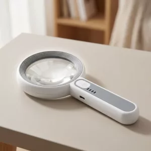 Genopladeligt LED-forstørrelsesglas til børn