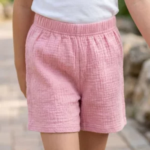 Afslappede sommershorts i bomuld til børn
