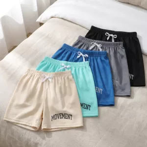 5 stk. hurtigtørrende sportsshorts til børn
